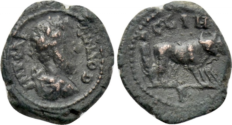 MYSIA. Parium. Commodus (177-192). Ae. 

Obv: IMP C AV COMOD. 
Laureate, drap...