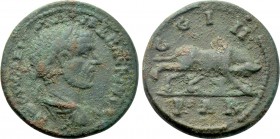 MYSIA. Parium. Macrinus (217-218). Ae.