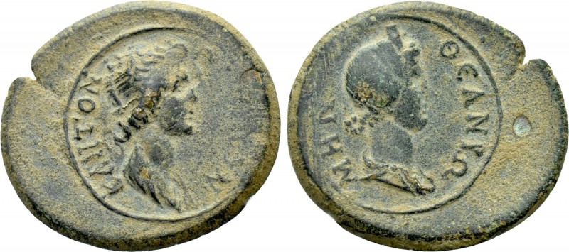 MYSIA. Pergamum. Pseudo-autonomous. Time of Claudius to Nero (41-68). Ae. 

Ob...
