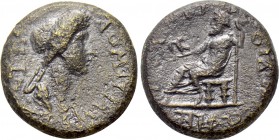 LYDIA. Gordus Julia. Domitia (Augusta, 82-96). Ae.