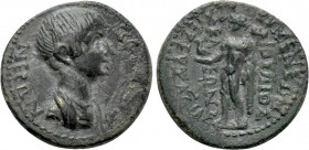 PHRYGIA. Eumenea. Nero (54-68). Ae. Ioulios Kleon, archiereus Asias.