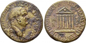 GALATIA. Ancyra. Vespasian (69-79). Ae. M. Hirrius Fronto Neratius Pansa, legatus Augusti pro praetore.