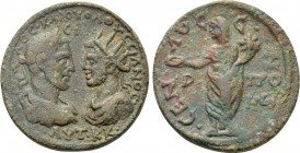 GALATIA. Neocaesarea. Trebonianus Gallus with Volusian (251-253). Ae. Dated CY 188 (251/2).