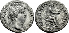 CAPPADOCIA. Caesarea. Domitian (Caesar, 69-81). Drachm. Dated RY 9 of Vespasian (76/7).