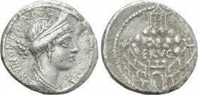 C. CONSIDIUS NONIANUS. Denarius (56 BC). Rome.