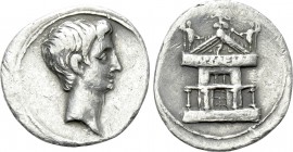 AUGUSTUS (27 BC-14 AD). Denarius. Uncertain mint in Italy.