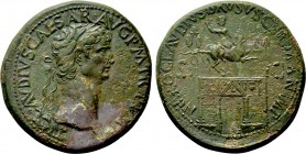 CLAUDIUS (41-54). Sestertius. Rome.