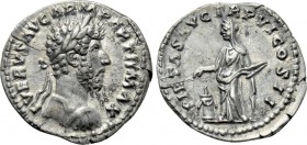 LUCIUS VERUS (161-169). Denarius. Rome.