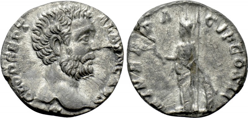 CLODIUS ALBINUS (Caesar, 193-195). Denarius. Rome. 

Obv: D CLOD SEPT ALBIN CA...