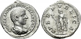 DIADUMENIAN (Caesar, 217-218). Denarius. Rome.