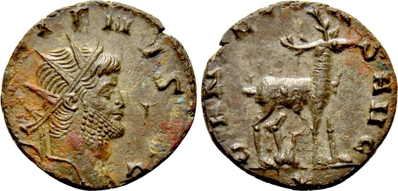 GALLIENUS (253-268). Antoninianus. Rome. 

Obv: GALLIENVS AVG. 
Radiate head ...