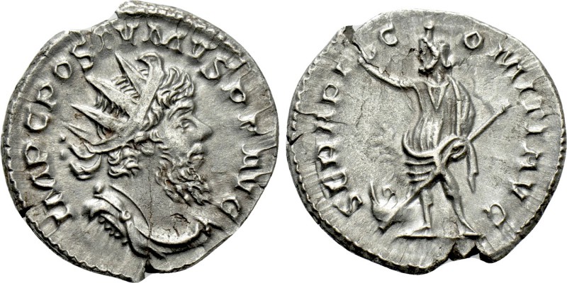 POSTUMUS (260-269). Antoninianus. Treveri. 

Obv: IMP C POSTVMVS P F AVG. 
Ra...