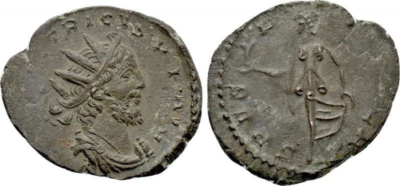 TETRICUS I (271-274). Antoninianus. Colonia Agrippinensis. 

Obv: IMP C TETRIC...