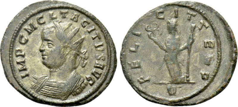 TACITUS (275-276). Antoninianus. Ticinum. 

Obv: IMP C M CL TACITVS AVG. 
Rad...