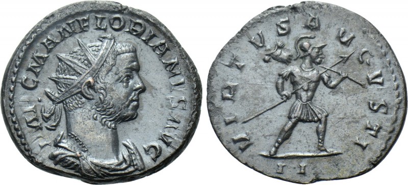 FLORIAN (276). Antoninianus. Lugdunum. 

Obv: IMP C M AN FLORIANVS AVG. 
Radi...