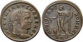 GALERIUS (Caesar, 293-305). Follis. Aquileia.