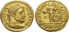 SEVERUS II (Caesar 305-306). GOLD Aureus. Serdica.