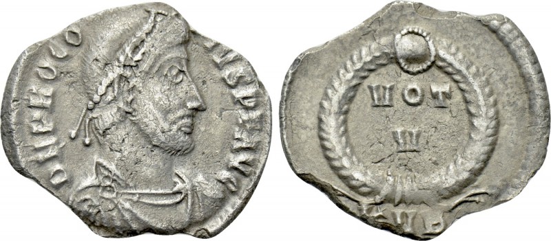 PROCOPIUS (Usurper, 365-366). Siliqua. Cyzicus. 

Obv: D N PROCOPIVS P F AVG. ...