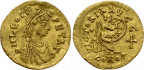 LEO I (457-474). GOLD Semissis. Constantinople.