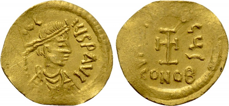 HERACLIUS (610-641). GOLD Tremissis. Constantinople. 

Obv: δ N ҺЄRACLIЧS P AV...