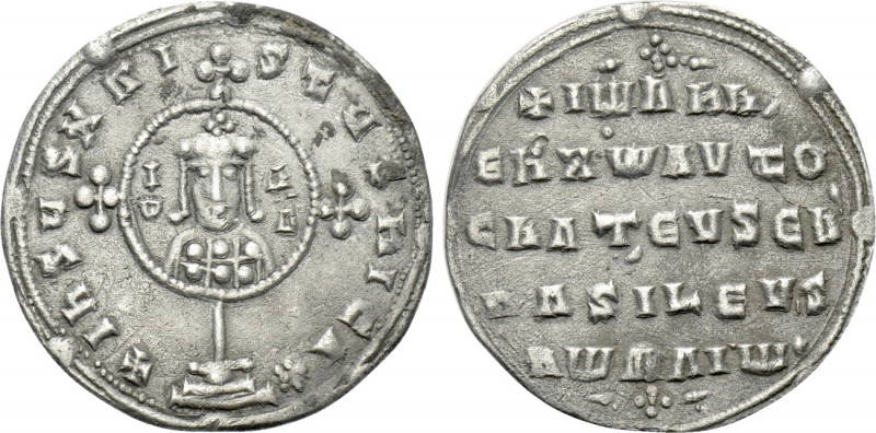 JOHN I TZIMISCES (969-976). Miliaresion. Constantinople. 

Obv: + IҺSЧS XRISTЧ...