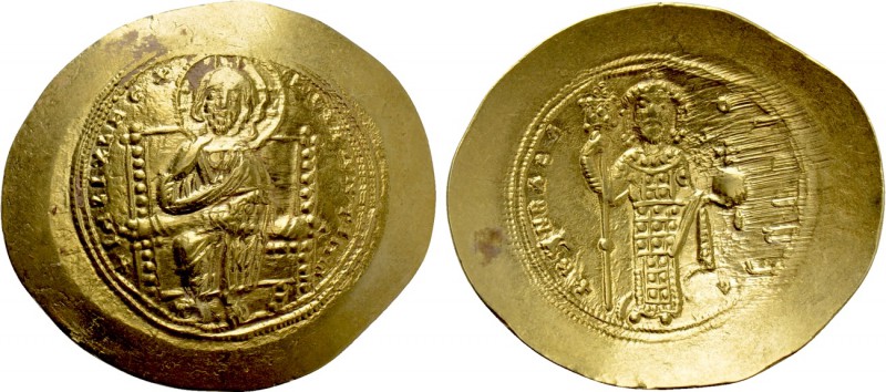 CONSTANTINE X DUCAS (1059-1067). GOLD Histamenon Nomisma. Constantinople. 

Ob...