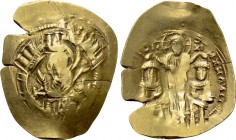 ANDRONICUS II with MICHAEL IX (1295-1320). GOLD Hyperpyron Nomisma. Constantinople.