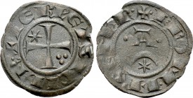 ITALY. Sicily. Federico I (1198-1250). BI Denaro. Uncertain mint, possibly Brindisi or Messina.