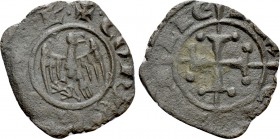 ITALY. Sicily. Corradino di Svevia (1254-1258/68). Ae Denaro. Messina.