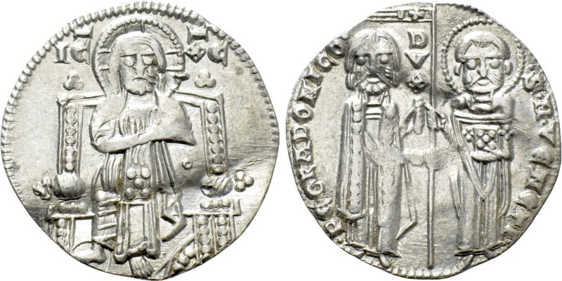 ITALY. Venice. Pietro Gradenigo (1289-1311). Grosso. 

Obv: PE GRADONICO DVX S...
