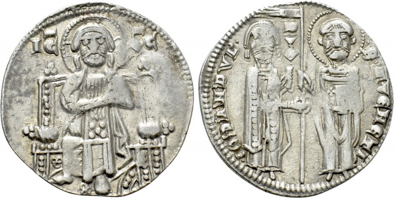 ITALY. Venice. Giovanni Dandolo (1328-1339). Grosso. 

Obv: IO DANDVL S M VENE...