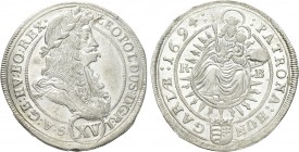 AUSTRIA. Holy Roman Empire. Leopold I (Emperor, 1658-1705). 15 Krajczár (1694-KB). Kremnica (Körmöcbánya).