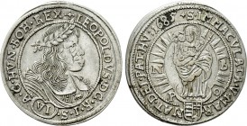AUSTRIA. Holy Roman Empire. Leopold I (Emperor, 1658-1705). 6 Krajczár (1685 NB-PO). Nagybánya.