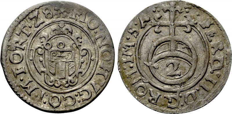 GERMANY. Montfort. Hugo XVIII (1621-1662). 2 Kreuzer (1628). 

Obv: MO NO HVG ...