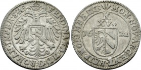 GERMANY. Nuremburg. 15 Kreuzer (1622).