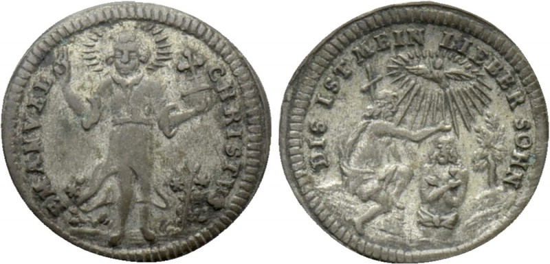 GERMANY. Nuremberg. Dreier (Late 17th century). 

Obv: DIS IST MEIN LIEBER SOH...