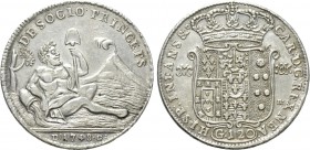 ITALY. Naples. Carlo VII [III di Spagna] (1734-1759). 120 Grana (1748).