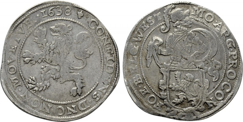 NETHERLANDS. Lion Dollar or Leeuwendaalder (1638). Westfriesland. 

Obv: MO AR...
