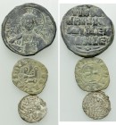3 Byzantine and Medieval Coins.