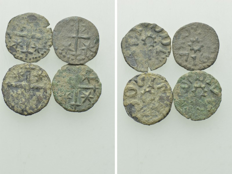 4 Coins of Wallachia. 

Obv: .
Rev: .

. 

Condition: See picture.

Wei...