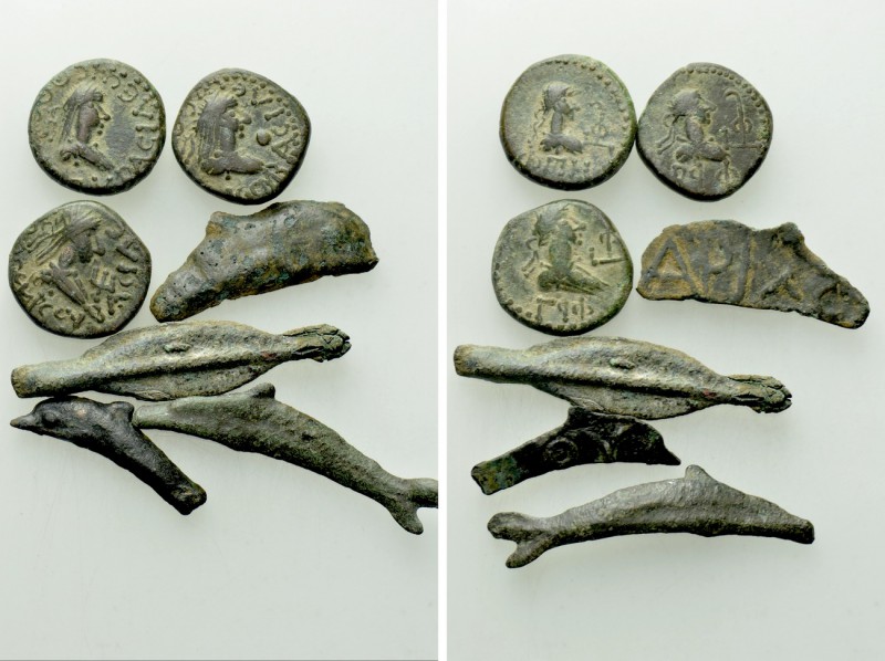 7 Coins of the Black Sea Area. 

Obv: .
Rev: .

. 

Condition: See pictur...