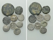 9 Roman Republican Coins.
