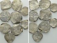 9 Spanish Cob Coins.