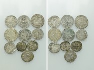 10 coins of the 16t to 18th Cenury; mainly Austria and Germany.
