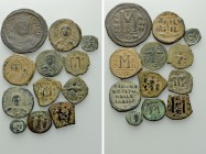 12 Byzantine Coins.