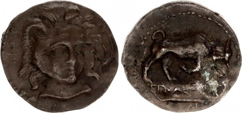 COLLECTOR'S COPY!
Ancient Greece Litra 339 - 317 BC, Morgantina (Sicily)
HGC 2...