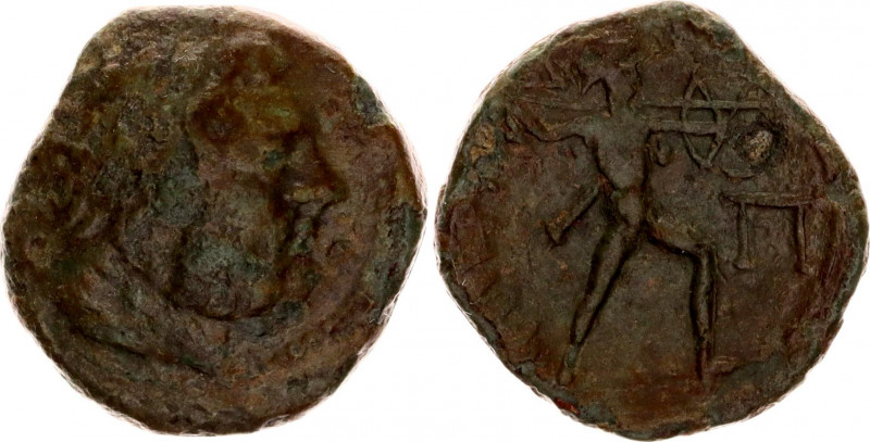 Ancient Greece Pentachalkon 221 - 208 BC, Messana (Sicily)
BAR Issue 40; CNS 51...