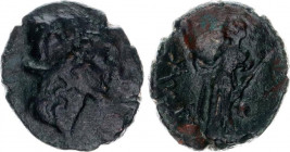 Ancient Greece AE20 212 BC, Syracuse (Sicily)
Copper 5,59 gr; Roman rule, after 212 BC.