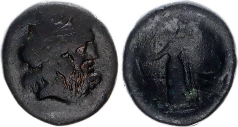 Ancient Greece AE20 212 BC, Syracuse (Sicily)
CNS II, 239, HGC 2, 1473; Copper ...