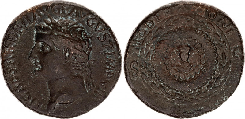 COLLECTOR'S COPY!
Roman Empire Dupondius 16 - 22 AD, Tiberius
RIC 39, BMC 90, ...